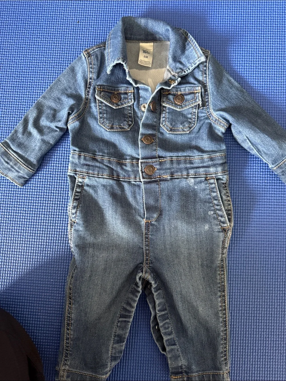OshKosh B'gosh Blue Denim Jumpsuit
